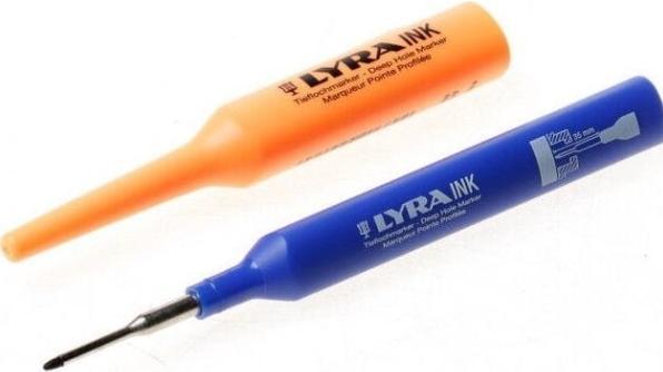 Actual product image Cimco 212184 Deep hole marker blue 1 mm 1 pc. (Blue, 1 mm, 1 x)