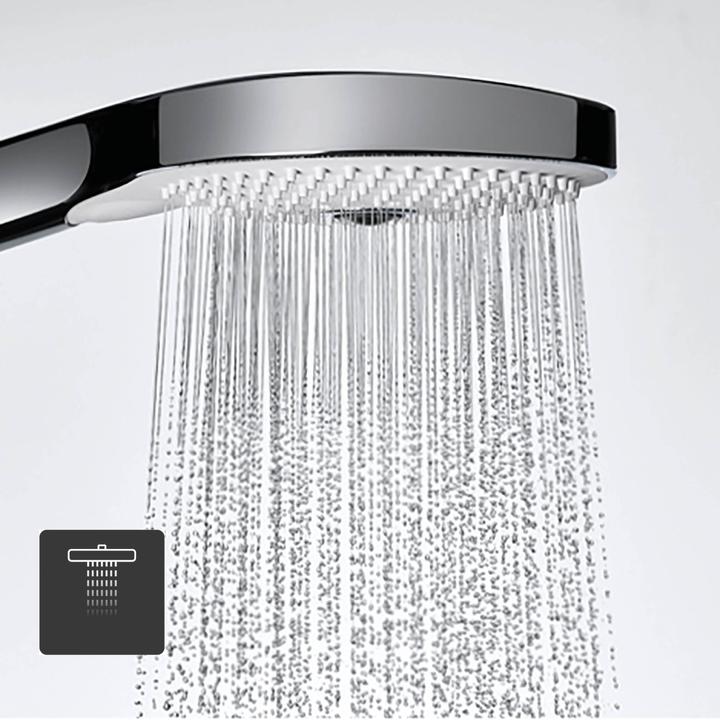 Productafbeelding Duravit Universal handdouche 110, 3 straal, MinusFlow chroom / chroom (3 Typen balken, 8.80 l/min)