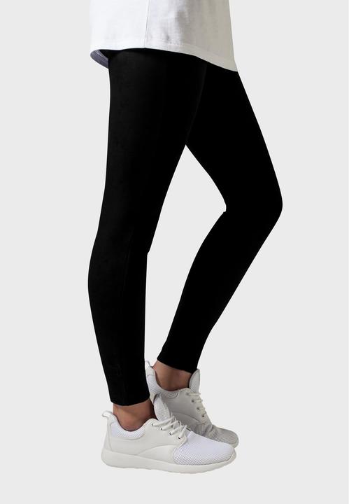 Actual product image Urban Classics Ladies Imitation Suede Leggings (XS)