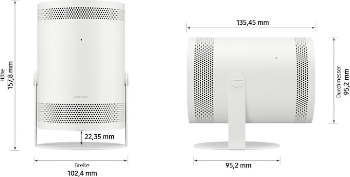 Actual product image Samsung The Freestyle 2nd Generation (Full HD, 230 lm, 1.2:1)