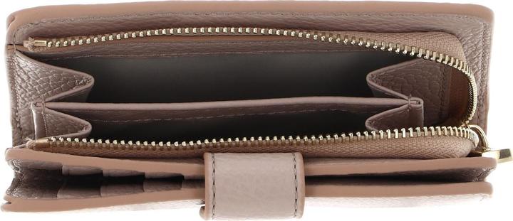 Actual product image Coccinelle Metallic Soft Mini Wallet Grained Leather