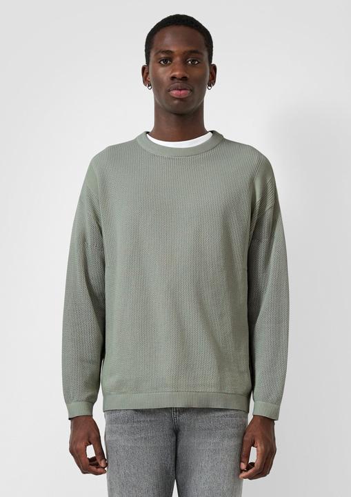 Produktbild s.Oliver Pullover mit Strukturmuster (M)