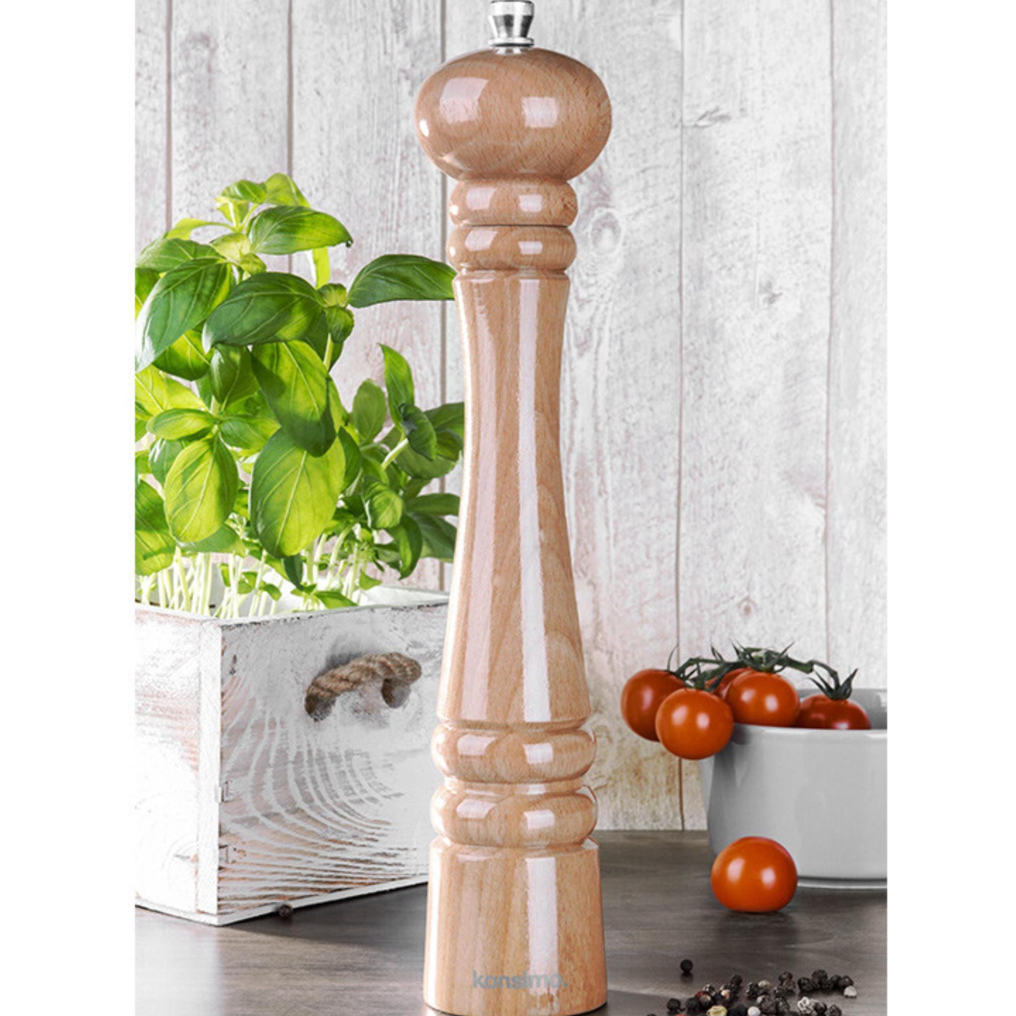 Thumbnail - Konsimo Milos, Pfeffermühle + Salzmühle, Braun