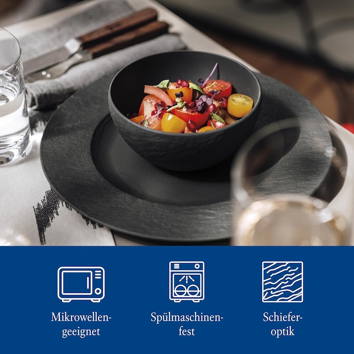 Actual product image Villeroy & Boch Bol Manufacture Rock (14 cm, 0.65 l, 1 x)