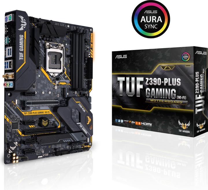 Produktbild ASUS TUF Z390-Plus Gaming (LGA 1151, Intel Z390, ATX)