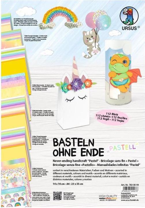 Actual product image Ursus Crafting without end Pastel (300 g/m², 112x)