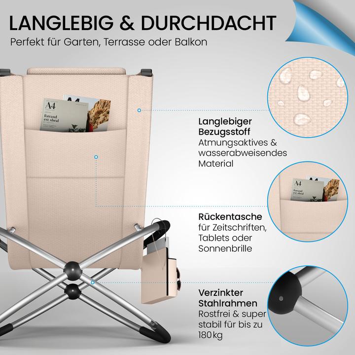 Produktbild Eloneo Relax-Schaukelliege (157 cm)