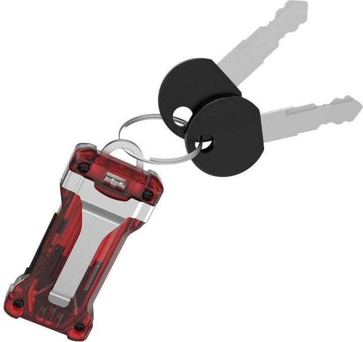 Actual product image ArmyTek Zippy Keychain Torch (Red) (5.90 cm, 200 lm)