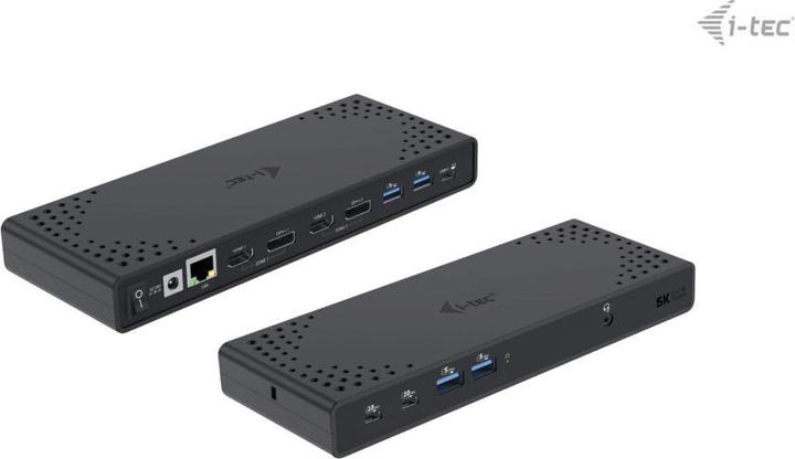 Produktbild i-tec USB-A/-C TB DUAL DOCK DUAL DISPLAY DOCK PD 100W (USB-C)