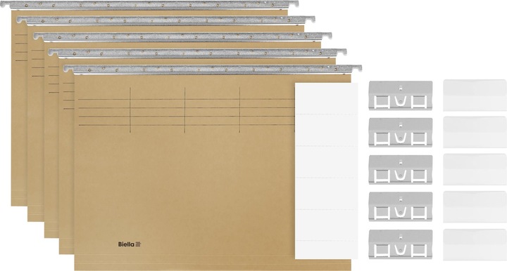 Immagine prodotto Biella Set di file di sospensione (A4, 5 x)