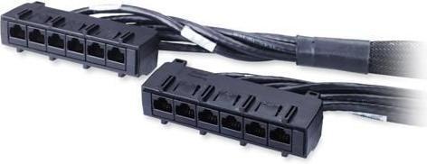 Produktbild APC Data Distribution Cable, UTP CMR 6xRJ-45 () (U/UTP, CAT6, 1.50 m)