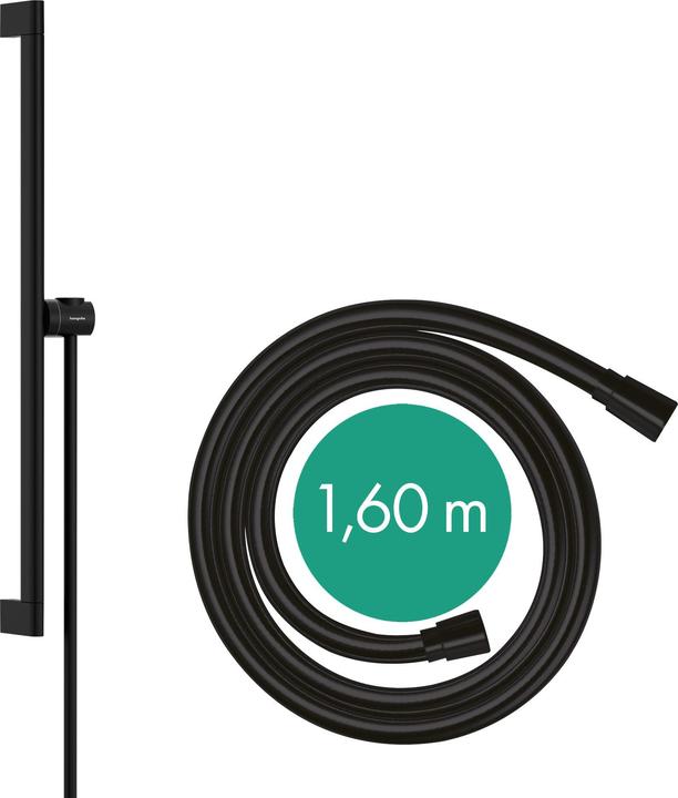 Image du produit hansgrohe Unica barre de douche S Puro 65 cm, support de pommeau de douche Easy Slide, flexible de d