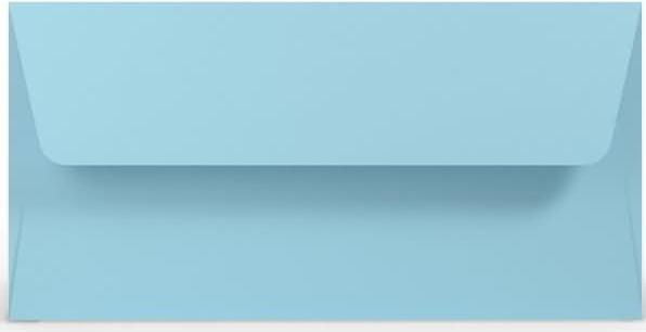 Image du produit Magni 220702517 - Coloretti Enveloppes, 80 g/m², DIN long, bleu ciel, 5 pièces (DL, 5 x)