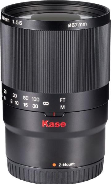 Image du produit Kase 200mm f/5.6 MC Reflex Objectif à miroirs pour Nikon Z Mount (Nikon Z, APS-C / DX, Plein format)