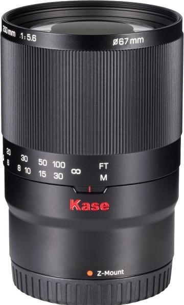 Image du produit Kase 200mm f/5.6 MC Reflex Objectif à miroirs pour Nikon Z Mount (Nikon Z, APS-C / DX, Plein format)