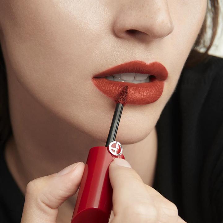 Actual product image Giorgio Armani Lip Maestro Satin Live Concert 04 (Red)