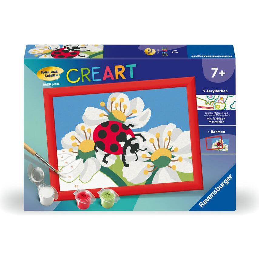 Ravensburger CreArt - Malen nach Zahlen 23990 - Marienkäfer - ab 7 Jahren
