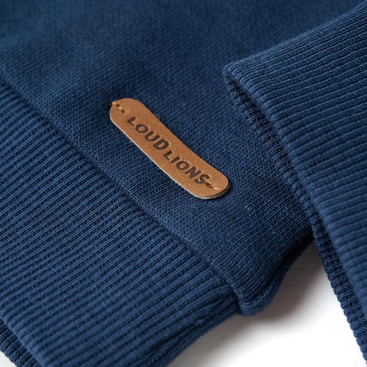 Produktbild VidaXL Kinder-Sweatshirt Indigoblau 104,Material: 100 (104)