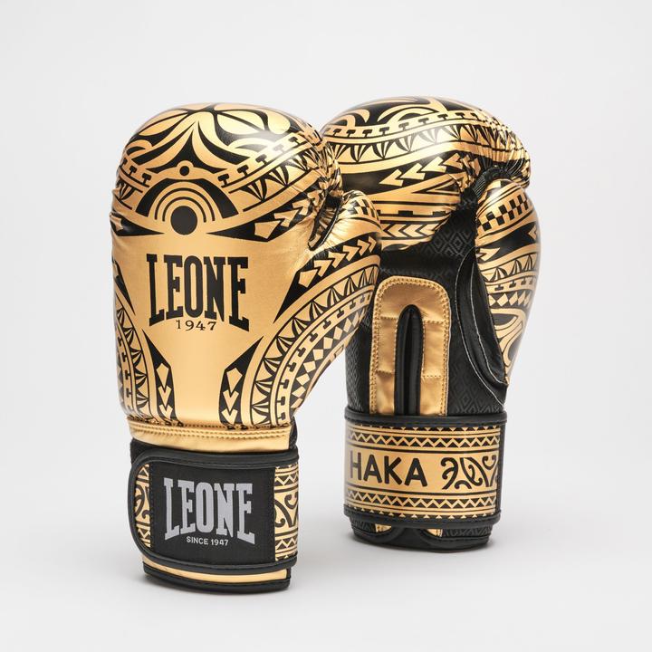 Produktbild Leone Boxhandschuhe Haka GN329 Gold (16 OZ)