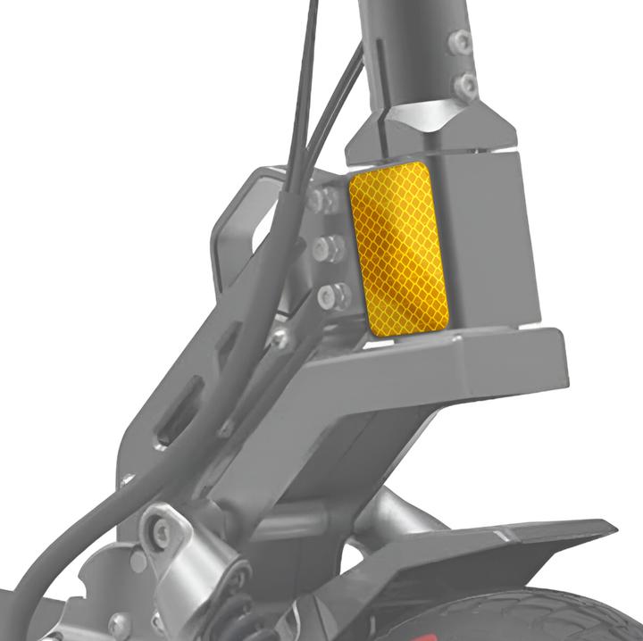 Actual product image Mini Motor Reflective sticker spare part