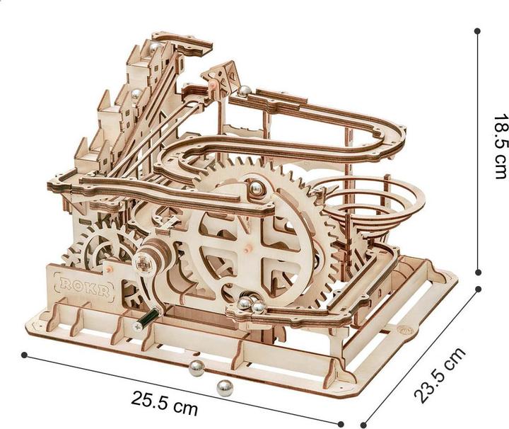 Actual product image Rokr Marble run Roller Coaster