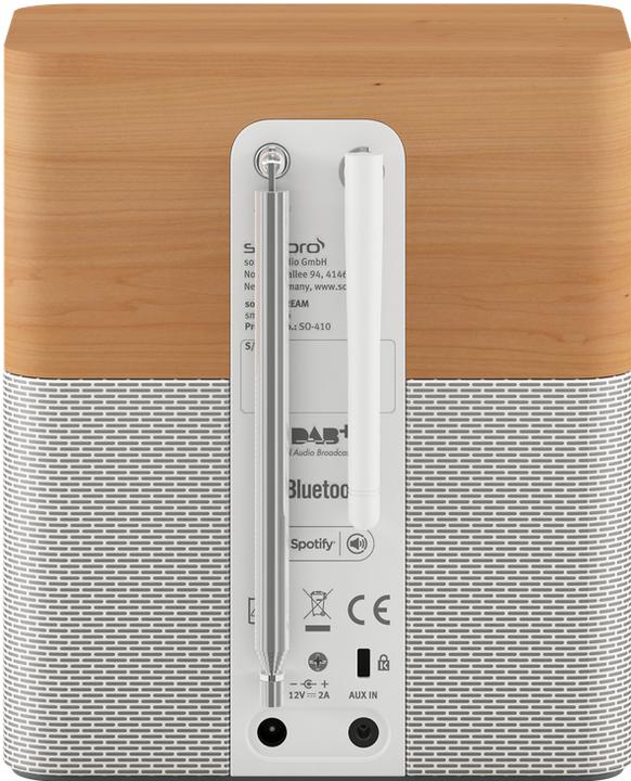 Actual product image Sonoro Stream (DAB+, FM, Web radio, Bluetooth, Wi-Fi)