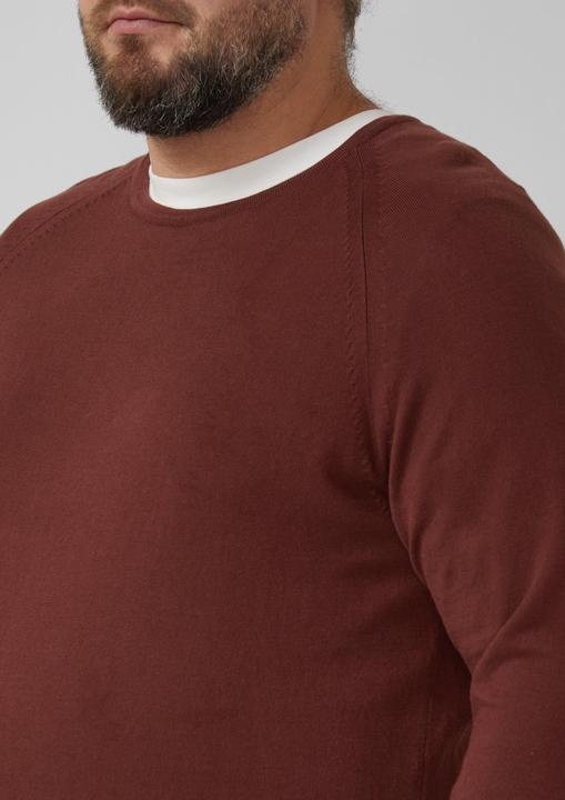 Image du produit s.Oliver Strickpullover Raglanpullover aus reiner Baumwolle (3XL)