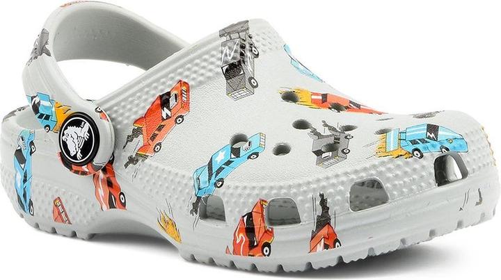 Actual product image Crocs T's ClassicRaceCarsGraphicClog (26)