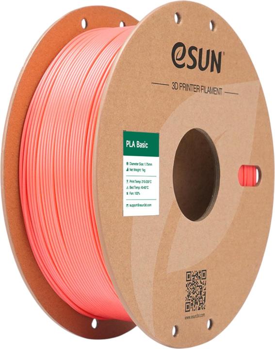 eSUN PLA BASIC 1,75mm PINK 1kg (PLA, 1.75 mm, 1000 g)