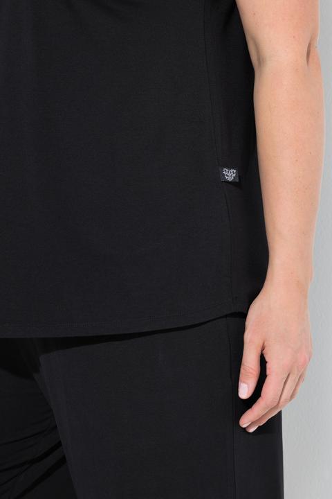 Produktbild Ulla Popken Pyjama, oversized, Zweiteiler, Hemdkragen, Halbarm (50, 52)