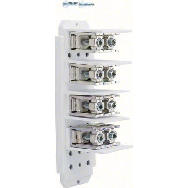 Hager HAG KH94W Anschlussklemme 35-95qmm 4-polig (Anschlussleiste), Elektronikzubehör + Gehäuse