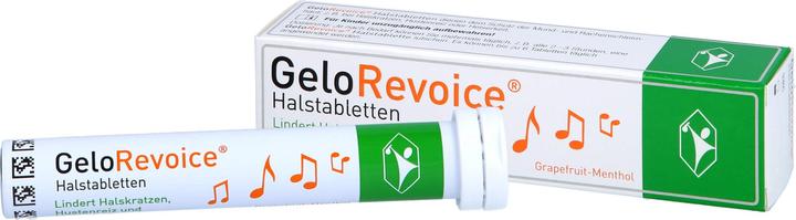 Produktbild GeloRevoice Halstabletten Grapefruit-Menthol, 20 St. Tabletten (20 Stück)