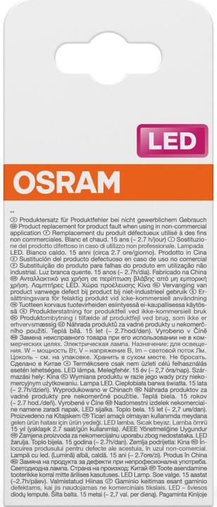 Immagine prodotto Osram Retrofit classico (E27, 10 W, 1521 lm, 1 x, D)
