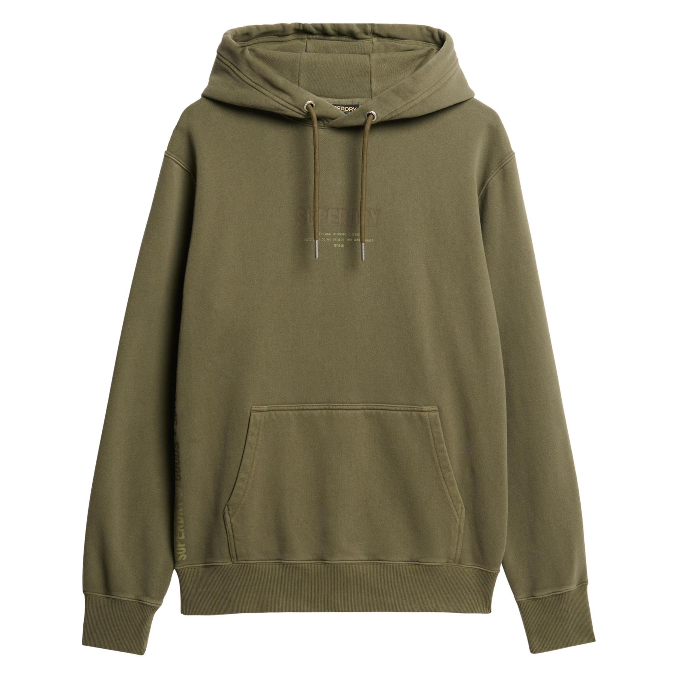 Superdry, Herren, Pullover, Utility Sport Hoodie, Grün, (S)