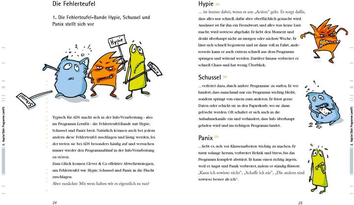 Valeurs nutritives et ingrédients ADS Topfit beim Lernen (Allemand, Elisabeth Aust-Claus, Marteau Petra-Marina, 2003)