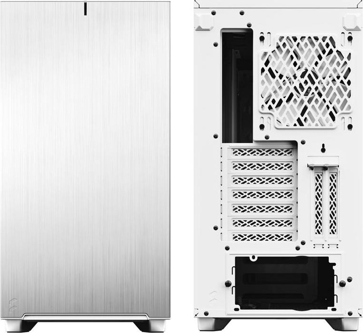 Actual product image Fractal Define 7 White Solid (mATX, Mini-ITX, ATX, E-ATX)