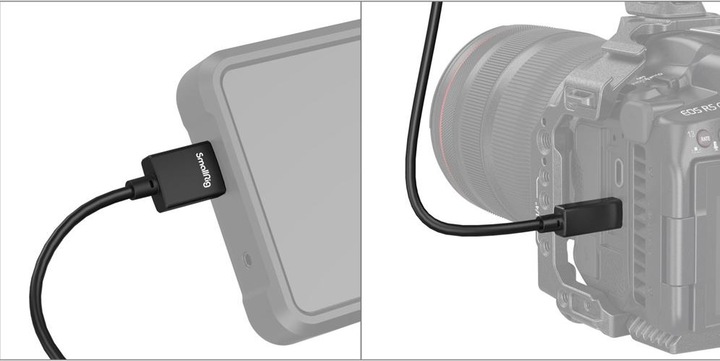Actual product image SmallRig Micro HDMI (Typ D) — HDMI (Typ A) (0.35 m, HDMI)