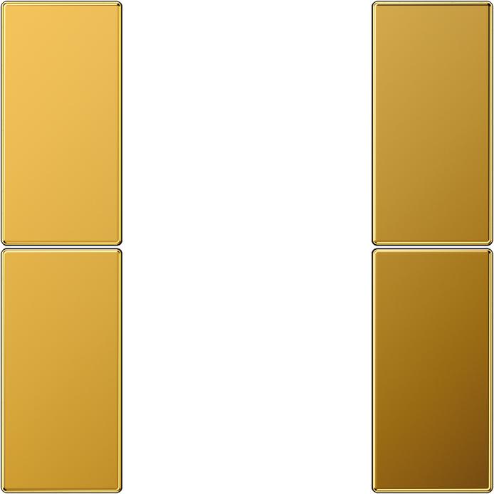JUNG Wippe Serien Schalter LS go glz LS502TSAGGO, Taster + Schalter, Gold