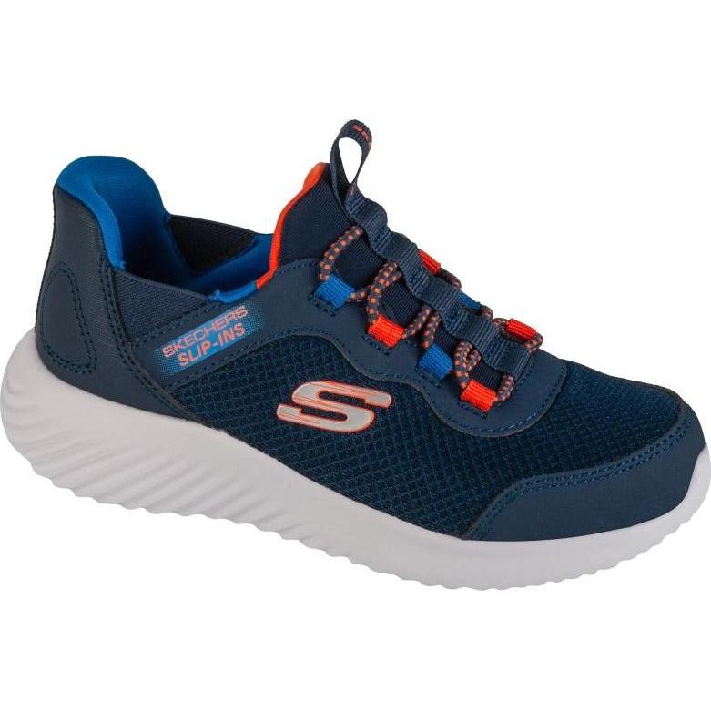 Skechers, Sneaker, Slip-Ins: Bounder - Brisk-Burst 403822L-NVBL Blu navy 28,5, Blu, (28.5)