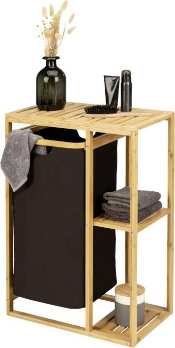 Actual product image Wenko Shelf with Ecori laundry bin (49 l)