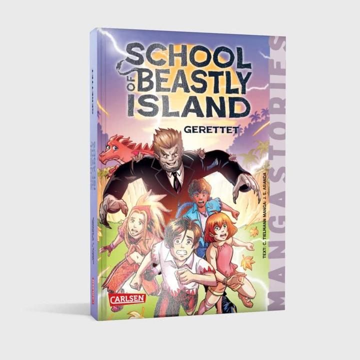 Produktbild School of Beastly Island - Band 2 - Gerettet (Deutsch, Christian Tielmann, Javier S. Aranda, 2025)