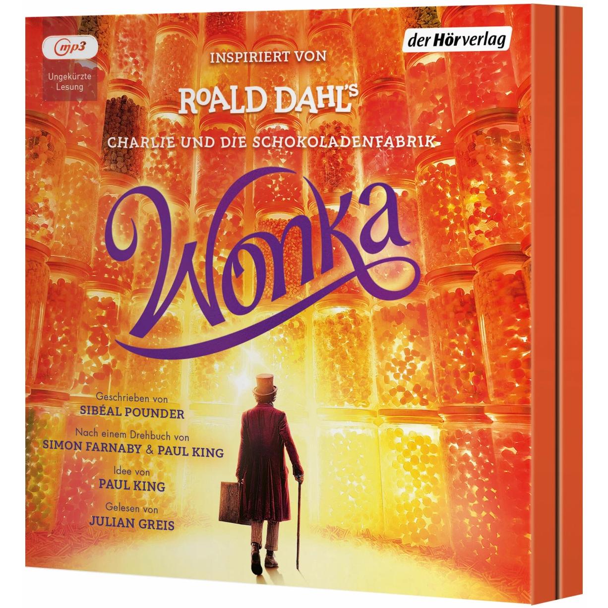 Thumbnail - Wonka - Das Hörbuch zum Film, Hörbücher von Sibéal Pounder, Roald Dahl