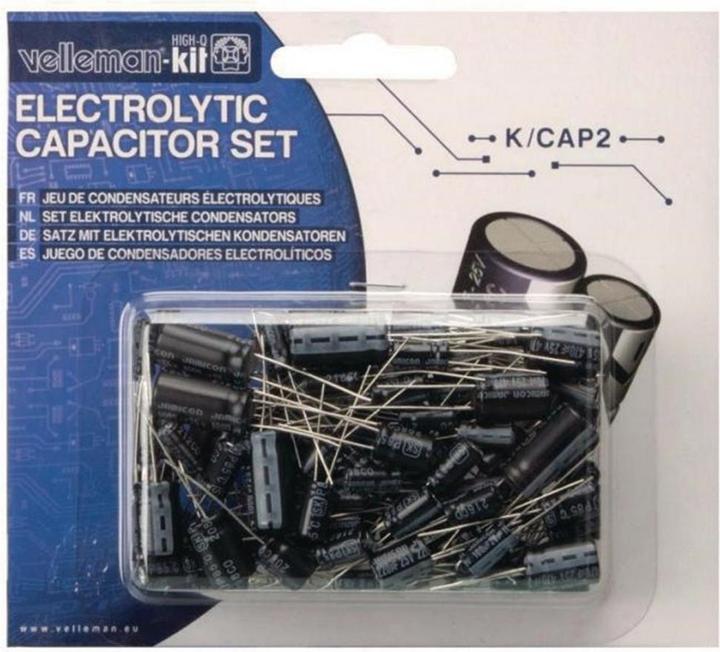 Velleman Set Of Electrolytic Capacitors