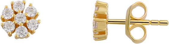 Image du produit Xenox Fancy Cut Gold Boucles d'oreilles (Argent 925)