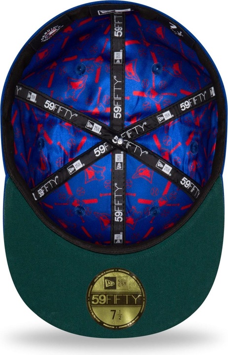 Produktbild New Era 59Fifty Cap GRAPHIC VISOR Toronto Blue Jays - 7 1/8 (7 1/8)