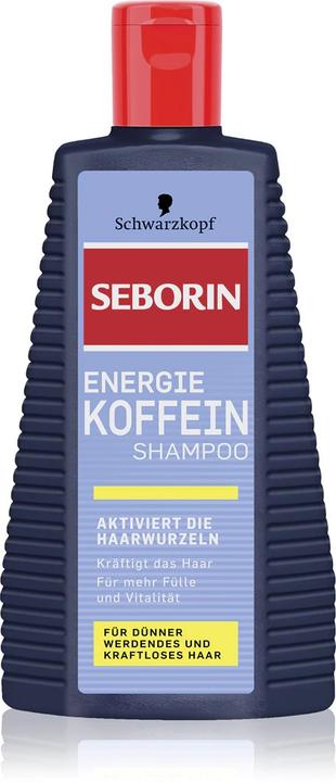 Produktbild Schwarzkopf Seborin Energie Koffein Caffeine Shampoo For Thinning And Weak Hair 250Ml (Flüssiges Shampoo, 250 ml)