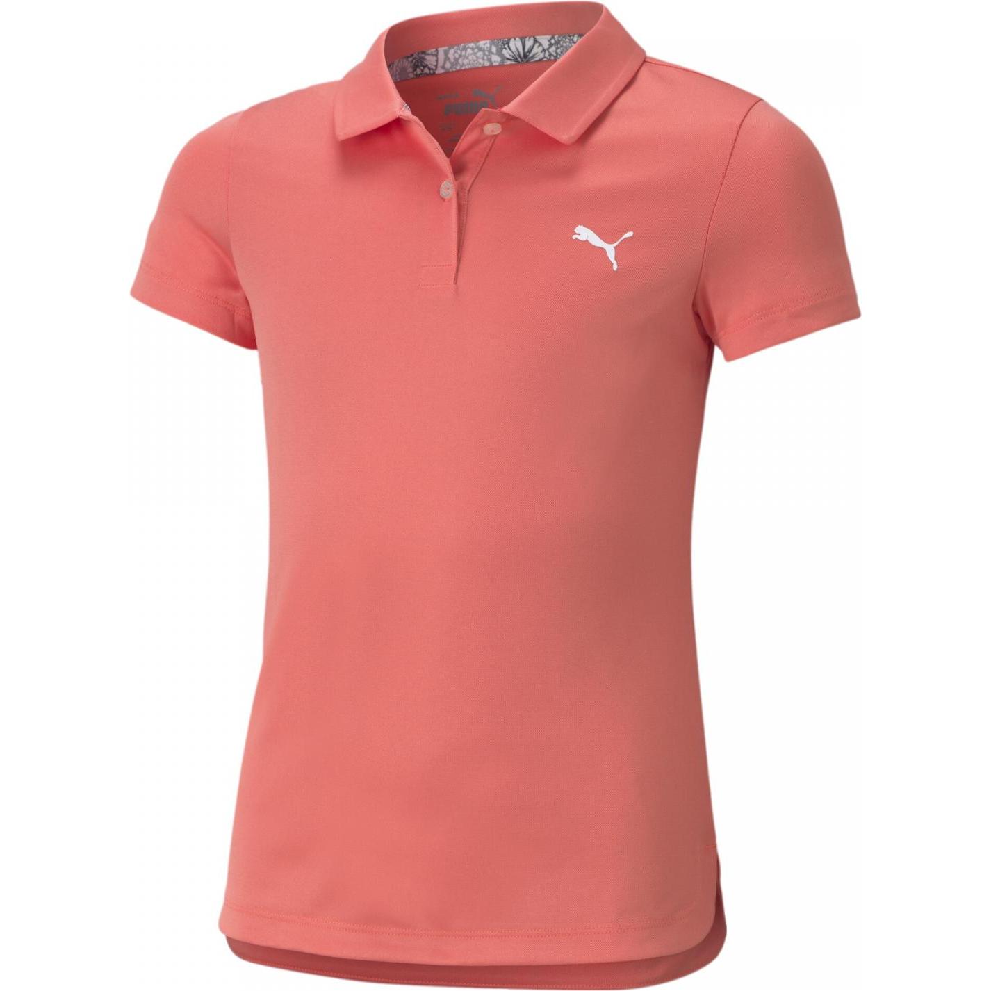 Thumbnail - Puma, Mädchen, Shirt, Girls Essential Polo-578136, Weiss, (152)