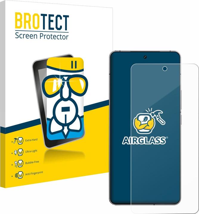 Produktbild BROTECT AirGlass Panzerglasfolie (1 Stück, Vivo iQOO 12 Pro)