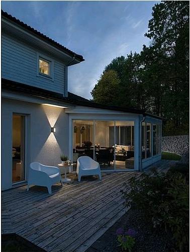 Produktbild Konstsmide LED-Aussenwandleuchte 24 W War (720 lm, IP54)