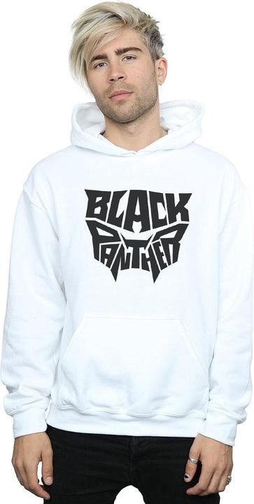 Immagine prodotto Felpa con cappuccio con scritta Black Panther Uomo (3XL)